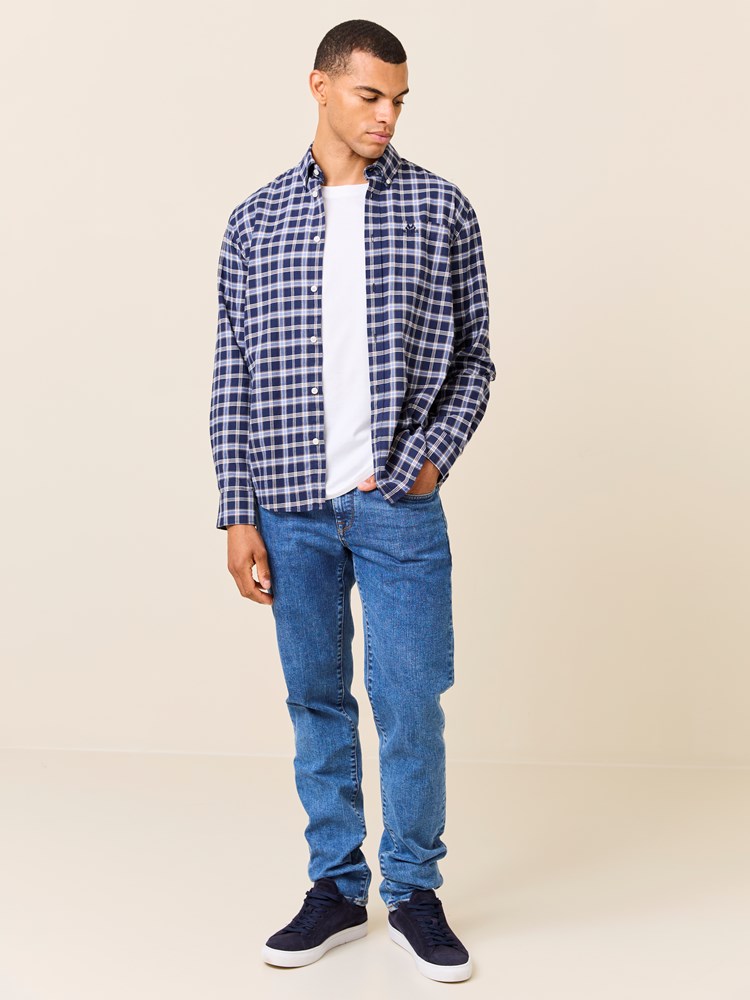 Kepler skjorte - Classic fit 7509337_ENB-JEANPAUL-W24-Modell-Front_7802_Kepler skjorte - Classic fit ENB_Kepler skjorte - Classic fit ENB 7509337.jpg_Front||Front