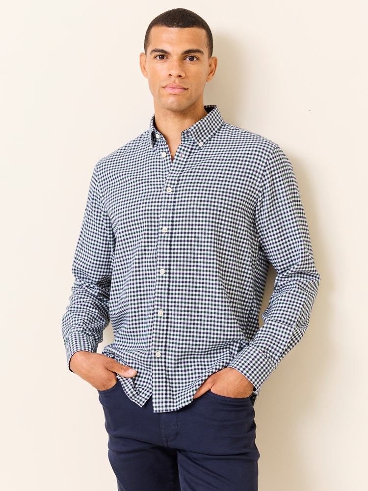 Nobel skjorte - Regular fit 7509437_ENB-JEANPAUL-W24-Modell-Front_2942_Nobel skjorte - Regular fit ENB_Nobel skjorte - Regular fit ENB 7509437.jpg_Front||Front