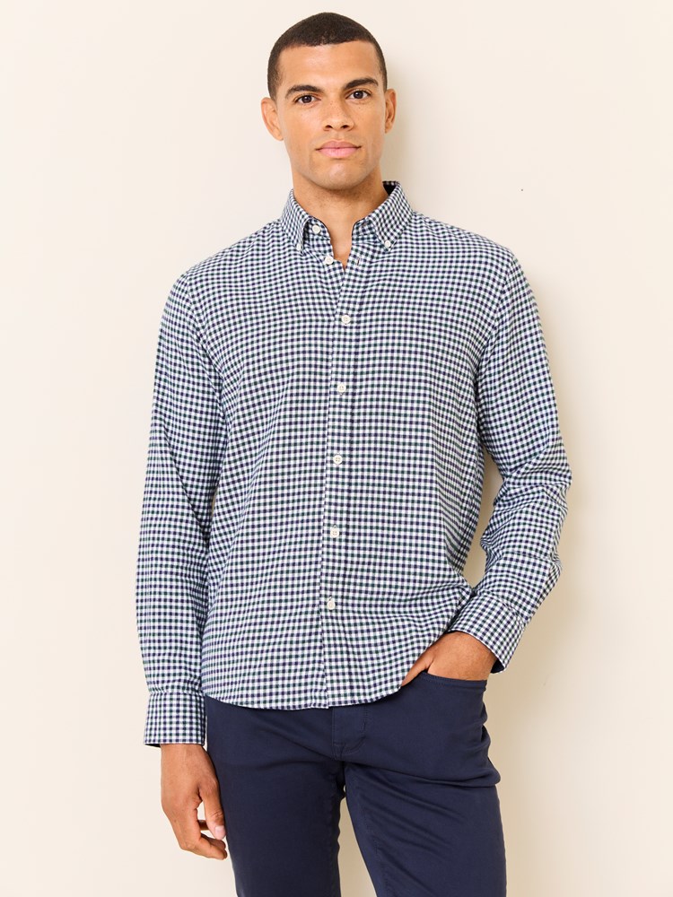 Nobel skjorte - Regular fit 7509437_ENB-JEANPAUL-W24-Modell-Front_9965_Nobel skjorte - Regular fit ENB_Nobel skjorte - Regular fit ENB 7509437.jpg_Front||Front