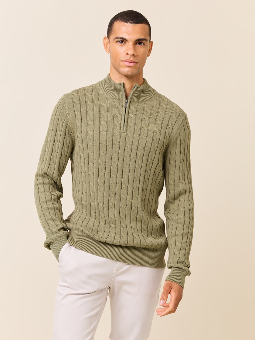 7510191 AFP 7510191_AFP-JEANPAUL-S25-Modell-Front_7870_Morton zipneck AFP.jpg_Front||Front
