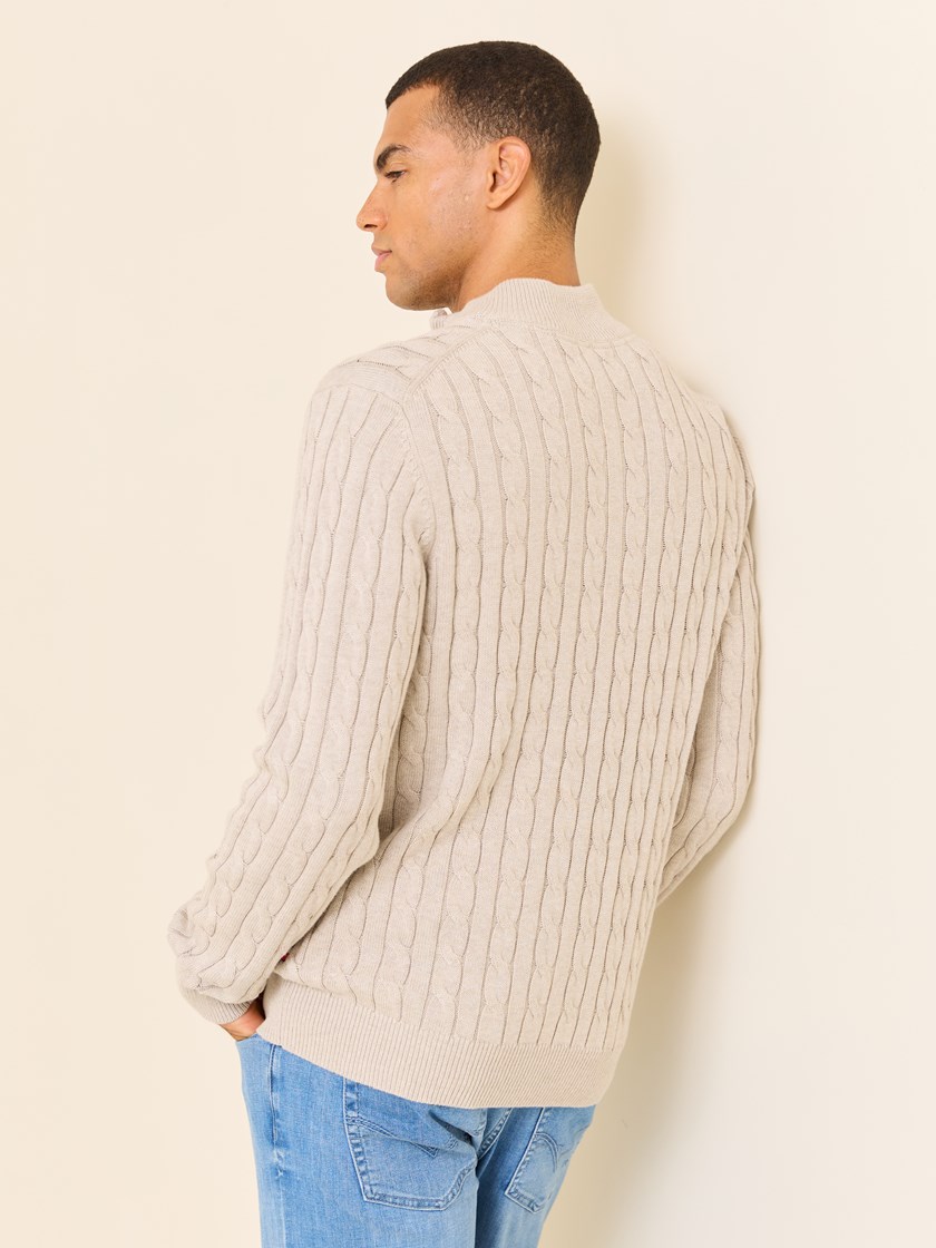 7510191 I4C 7510191_I4C-JEANPAUL-S25-Modell-Front_1540_Morton zipneck I4C.jpg_Front||Front