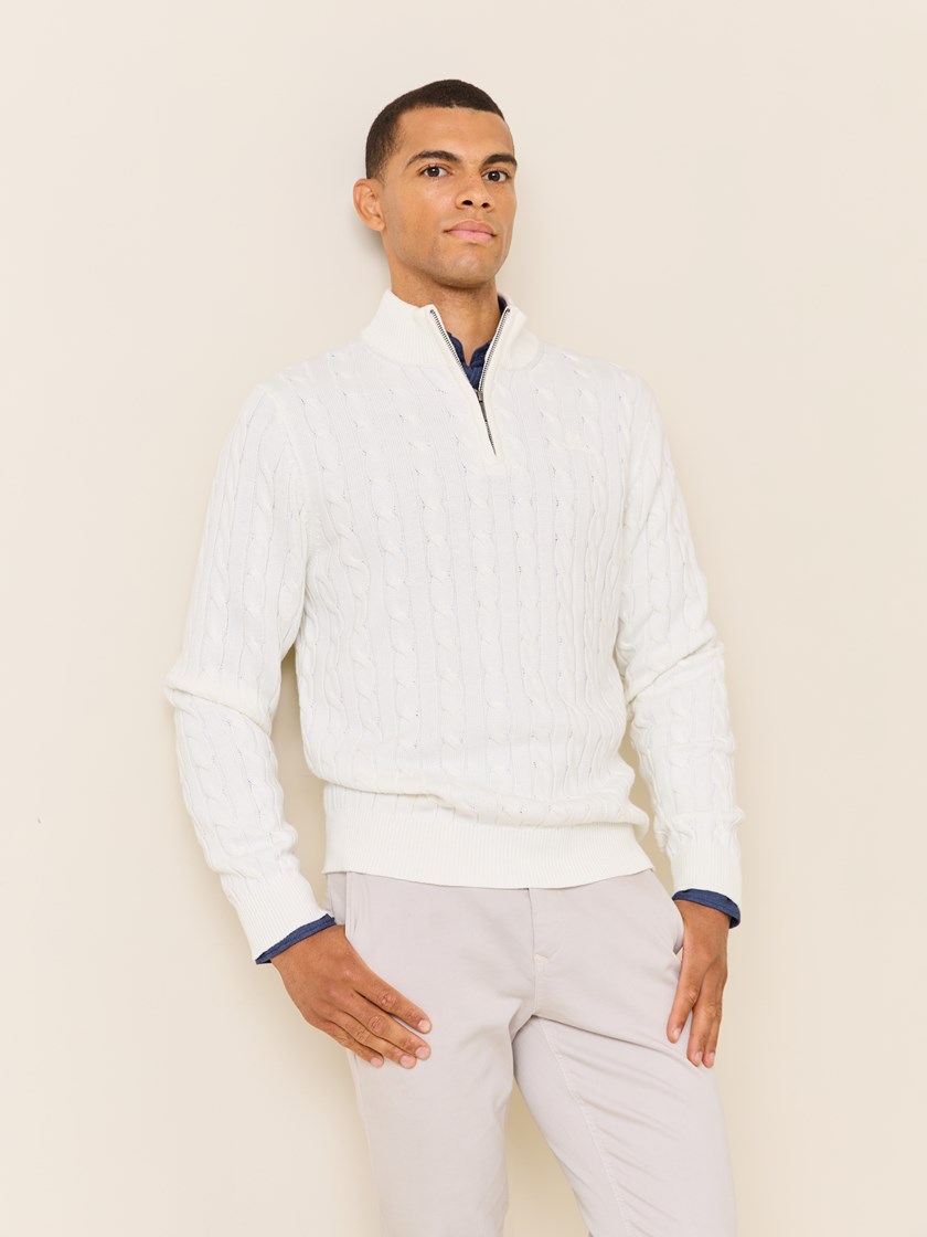 7510191 O79 7510191_O79-JEANPAUL-S25-Modell-Front_8255_Morton zipneck O79.jpg_Front||Front