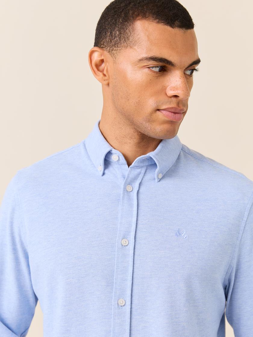 Dominique pique skjorte- Regular fit ECO