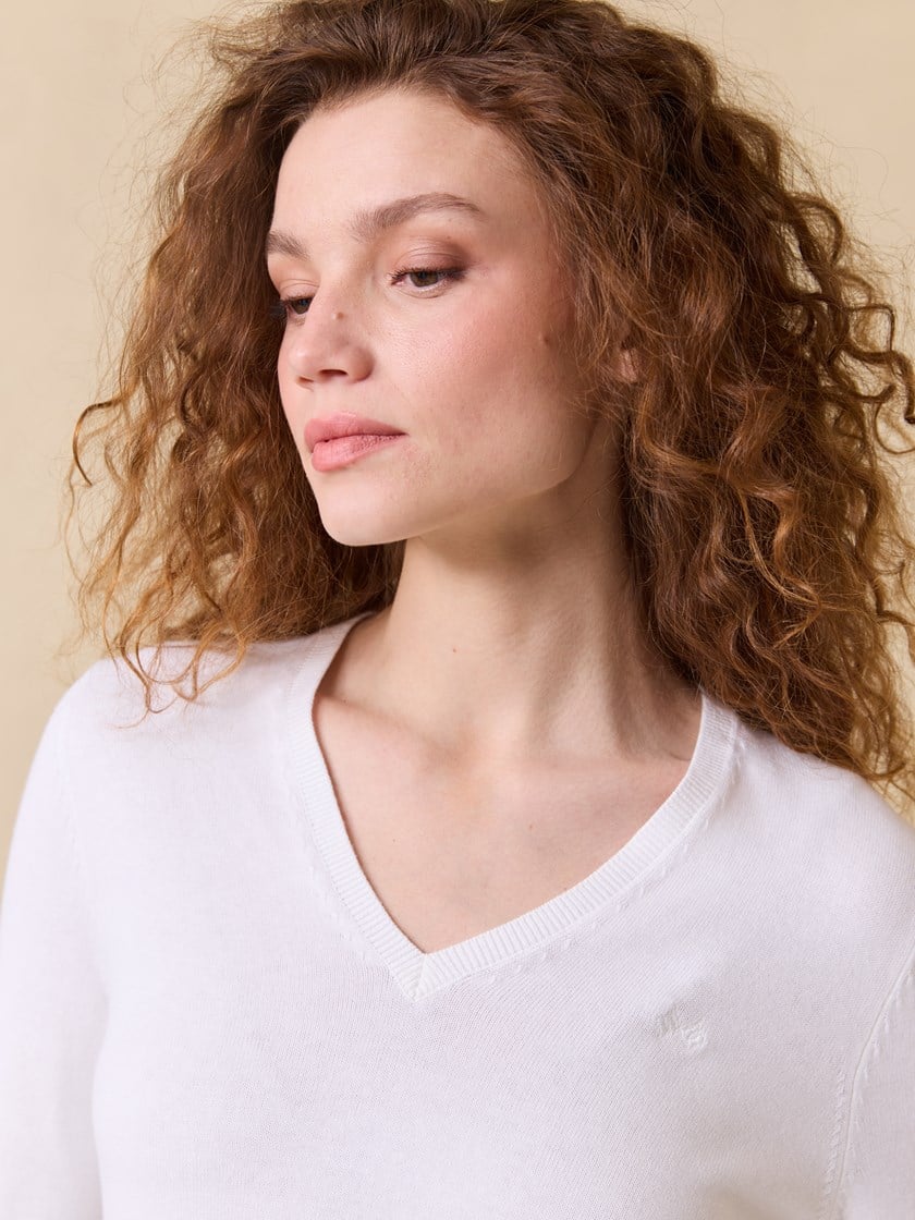 7510695 O68 7510695_O68-JEANPAUL-H25-Modell-Front_6722_Ida genser O68.jpg_Front||Front