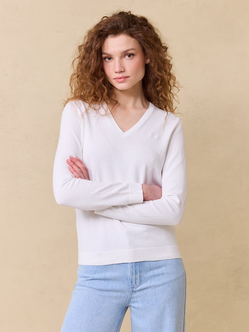 7510695 O68 7510695_O68-JEANPAUL-H25-Modell-Front_7617_Ida genser O68.jpg_Front||Front