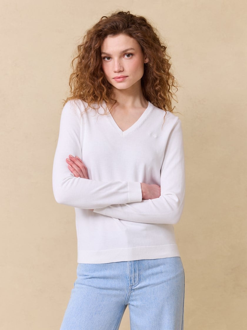 7510695 O68 7510695_O68-JEANPAUL-H25-Modell-Front_7617_Ida genser O68.jpg_Front||Front