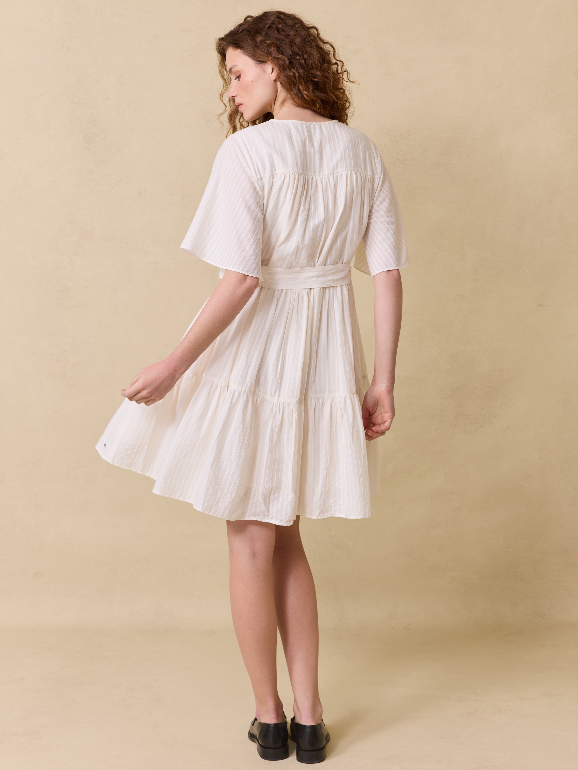 Miranda kjole Antique White | VIC