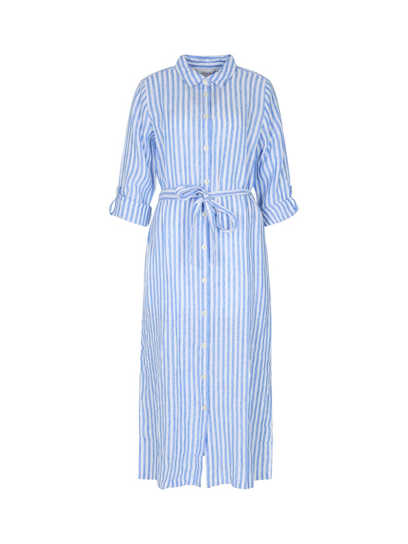 7511166 ECQ 7511166_ECQ-MELL-H25-Front_7265_Louise lin skjortekjole ECQ.jpg_Front||Front