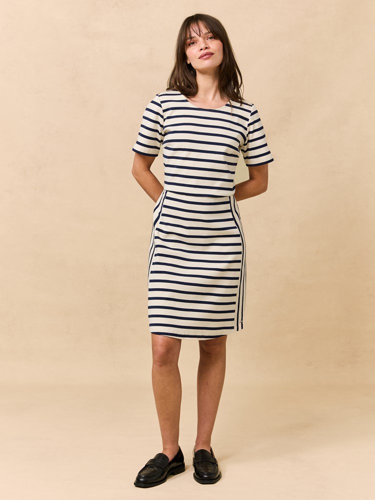 Grace stripet kjole 7511294_O79-JEANPAUL-H25-Front_6285_Grace stripet kjole_Grace stripet kjole O79.jpg_Front||Front