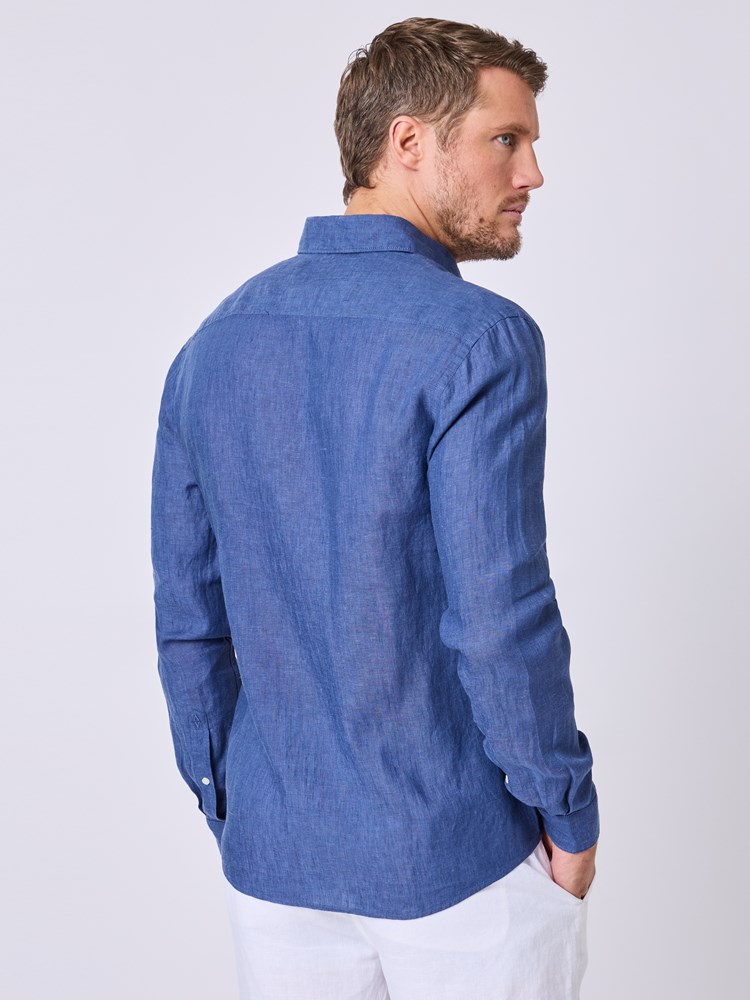 Conrad linskjorte 7511336_EHJ-VESB-H25-Modell-Back_chn=vic_1732_Conrad linskjorte EHJ_Conrad linskjorte EHJ 7511336.jpg_Back||Back
