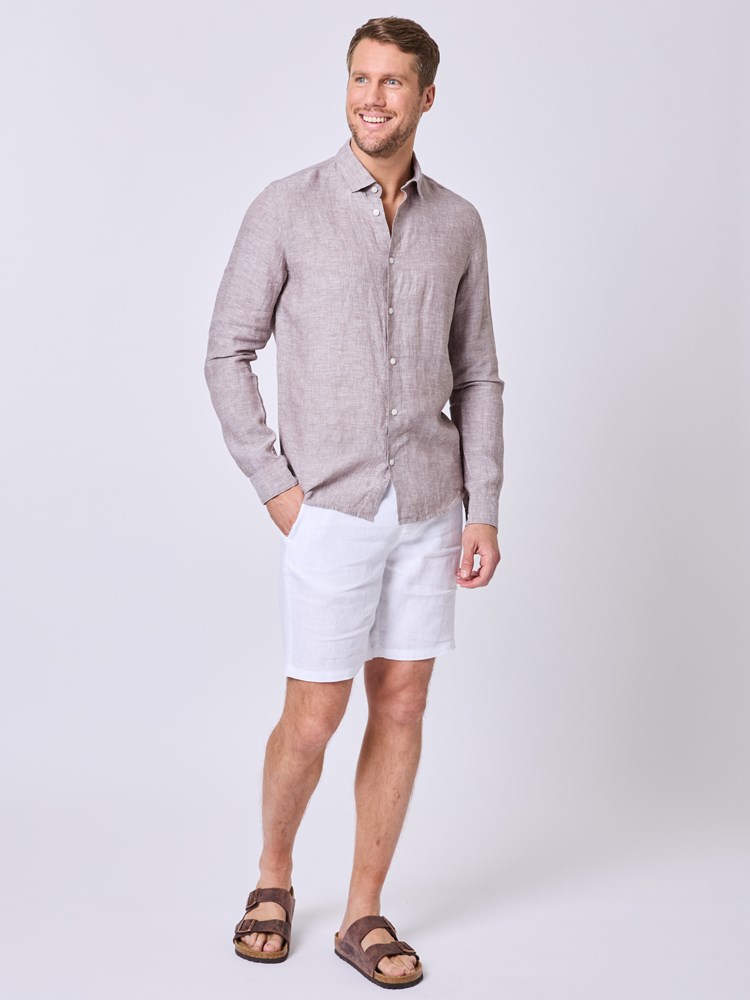 Conrad linskjorte 7511336_I6F-VESB-H25-Modell-Front_chn=vic_8724_Conrad linskjorte I6F.jpg_Front||Front