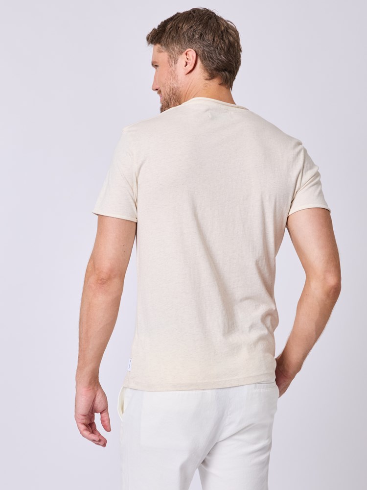 Alfredo melert t-skjorte 7511352_S61-MRCAPUCHIN-H25-Modell-Back_chn=vic_8566_Alfredo melert t-skjorte S61_Alfredo melert t-skjorte S61 7511352.jpg_Back||Back