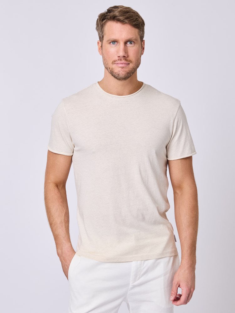 Alfredo melert t-skjorte 7511352_S61-MRCAPUCHIN-H25-Modell-Front_chn=vic_4512_Alfredo melert t-skjorte S61_Alfredo melert t-skjorte S61 7511352.jpg_Front||Front