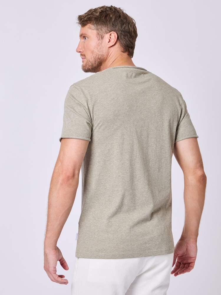 Alfredo melert t-skjorte 7511352_S67-MRCAPUCHIN-H25-Modell-Back_chn=vic_2912_Alfredo melert t-skjorte S67 7511352.jpg_Back||Back