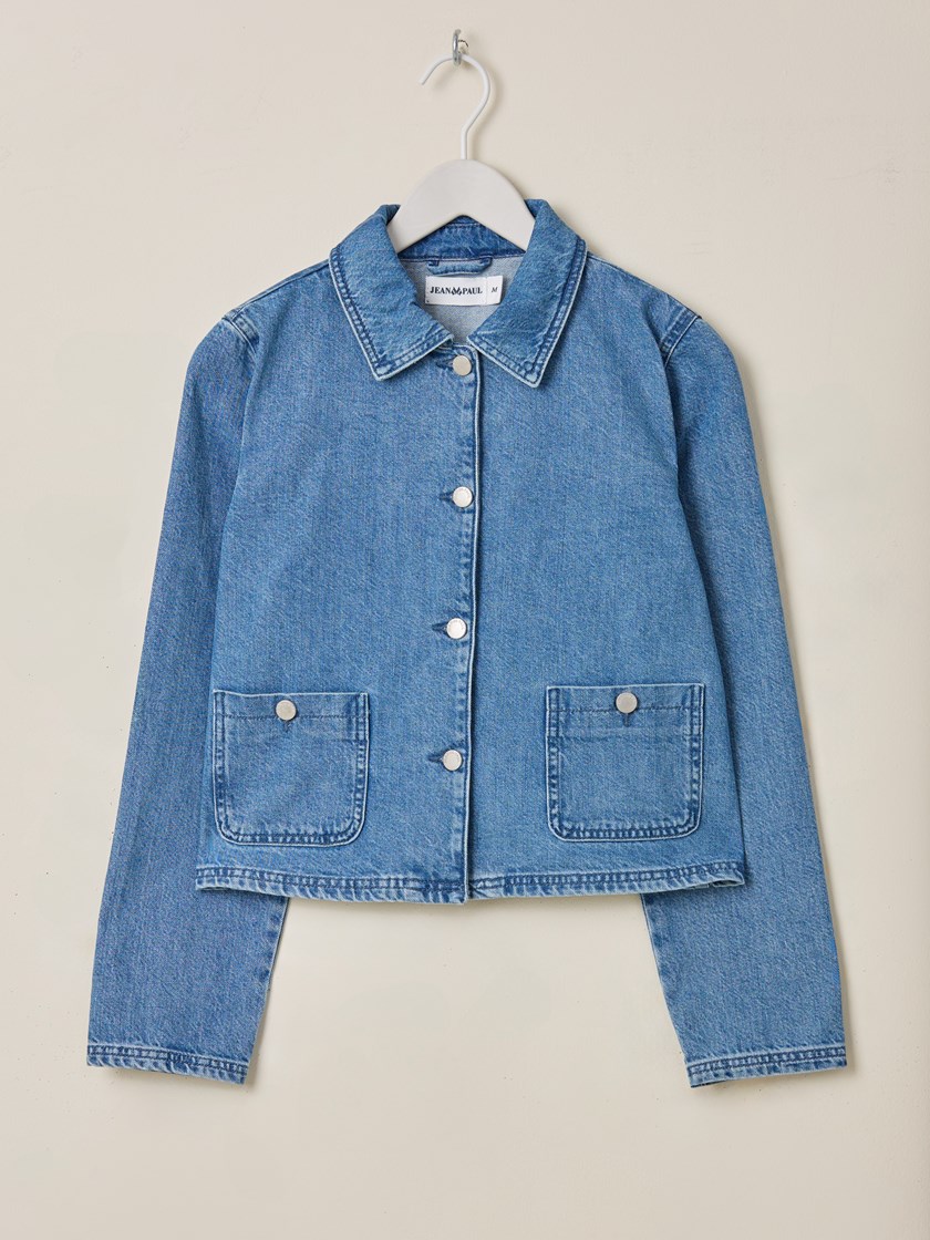 7511438 D05 7511438_D05-JEANPAUL-H25-Front_1232_Betty denimjakke D05.jpg_Front||Front
