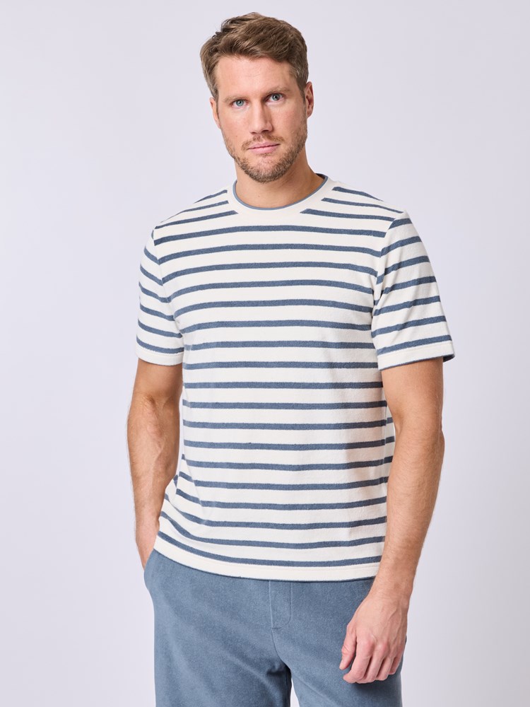 Nalu stripete t-skjorte 7511454_IFI-MRCAPUCHIN-H25-Modell-Front_chn=vic_6583_Nalu stripete t-skjorte IFI 7511454.jpg_Front||Front