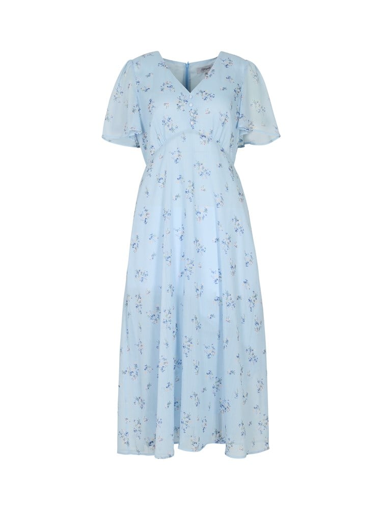 Lizette kjole 7511748_S48-MELL-H25-Front_8631_Lizette kjole S48_Lizette kjole S48 7511748.jpg_Front||Front