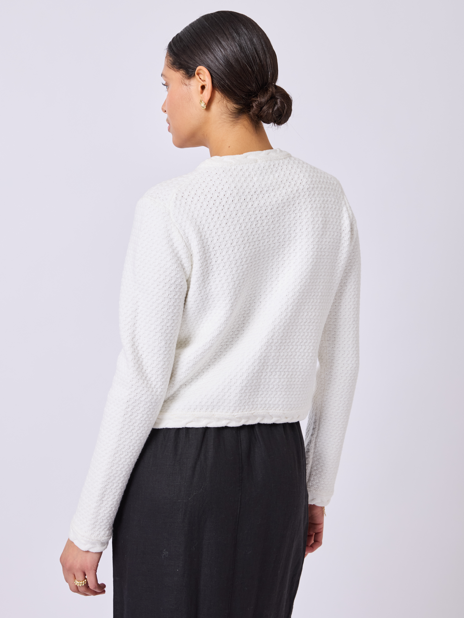Adele cardigan Marshmallow | VIC