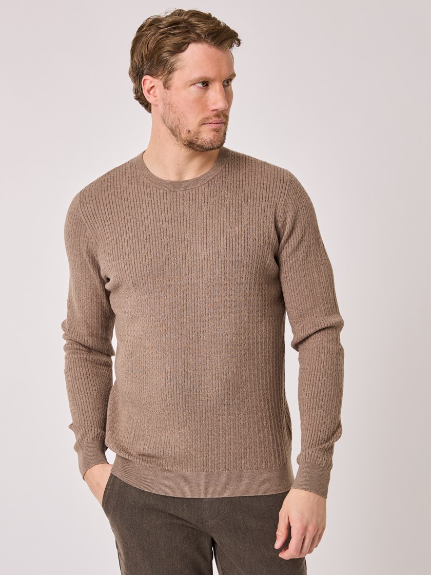 7512022 S16 7512022_S16-MRCAPUCHIN-A25-Modell-Front_chn=vic_9147_Cable strikkegenser S16.jpg_Front||Front