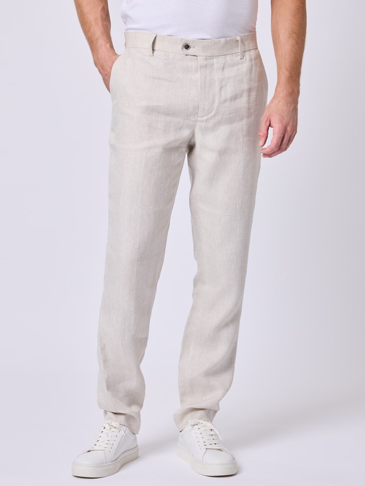 Roswell linbukse 7512132_I2M-VESB-H25-Modell-Front_chn=vic_3804_Roswell linbukse I2M.jpg_Front||Front