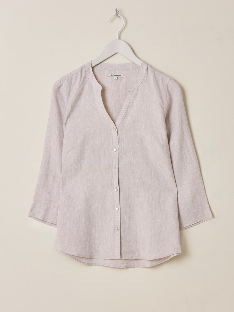 Lucia linbluse 7512141_I4Y-JEANPAUL-H25-Front_4258_Lucia linbluse I4Y_Lucia linbluse I4Y 7512141.jpg_