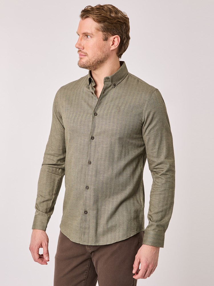 Flanell skjorte 7512274_APM-VESB-A25-Modell-Front_chn=vic_3002_Flanell skjorte APM.jpg_Front||Front