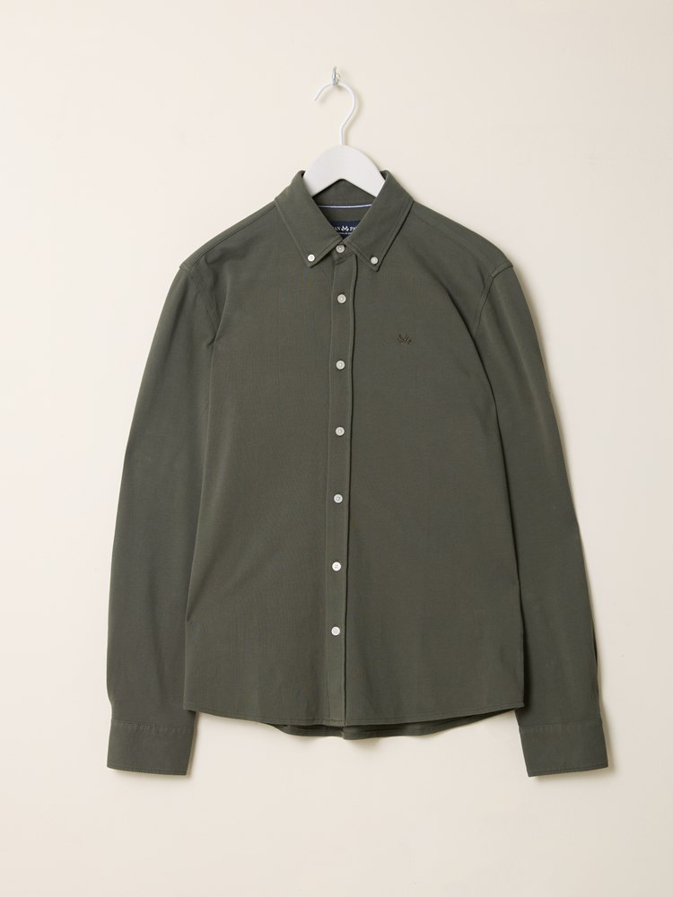 Dominique pique skjorte 7512369_GUC-JEANPAUL-A25-Front_2906_Dominique pique skjorte GUC 7512369.jpg_Front||Front