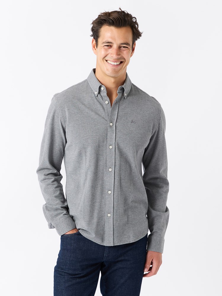 Dominique pique skjorte 7512369_S06_Jean Paul_Dominique Pique Skjorte_A25 (3)_Dominique pique skjorte S06_Dominique pique skjorte S06 7512369.jpg_