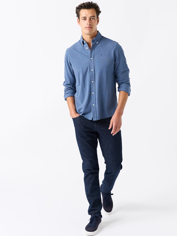 Dominique pique skjorte 7512369_S82_Jean Paul_Dominique Pique Skjorte_A25 (2)_Dominique pique skjorte S82_Dominique pique skjorte S82 7512369.jpg_