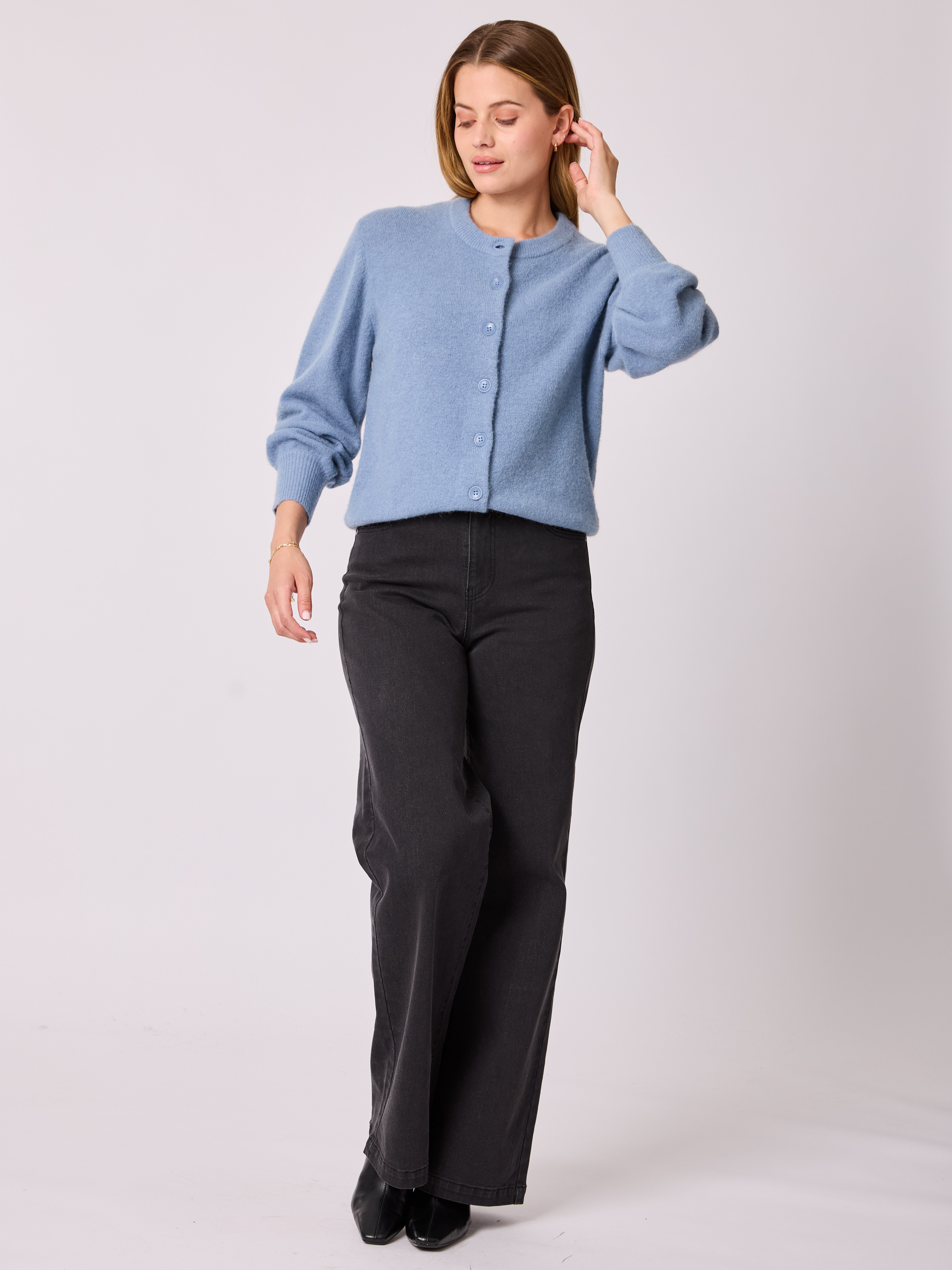 Mari cardigan Bijou Blue | VIC