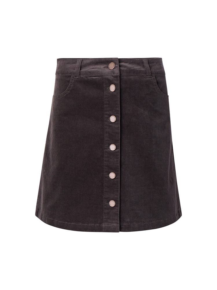 Wilma cordskjørt 7512721_AIE-MELL-A25-Front_177.jpg_Front||Front
