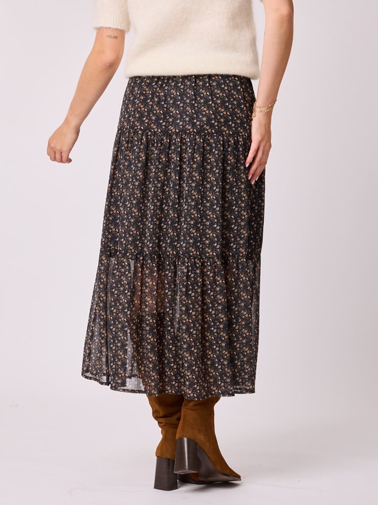 Celine maxi skjørt 7512758_ID2-MELL-A25-Modell-Front_chn=vic_4505_Celine maxi skjørt ID2_Celine maxi skjørt ID2 7512758.jpg_Front||Front