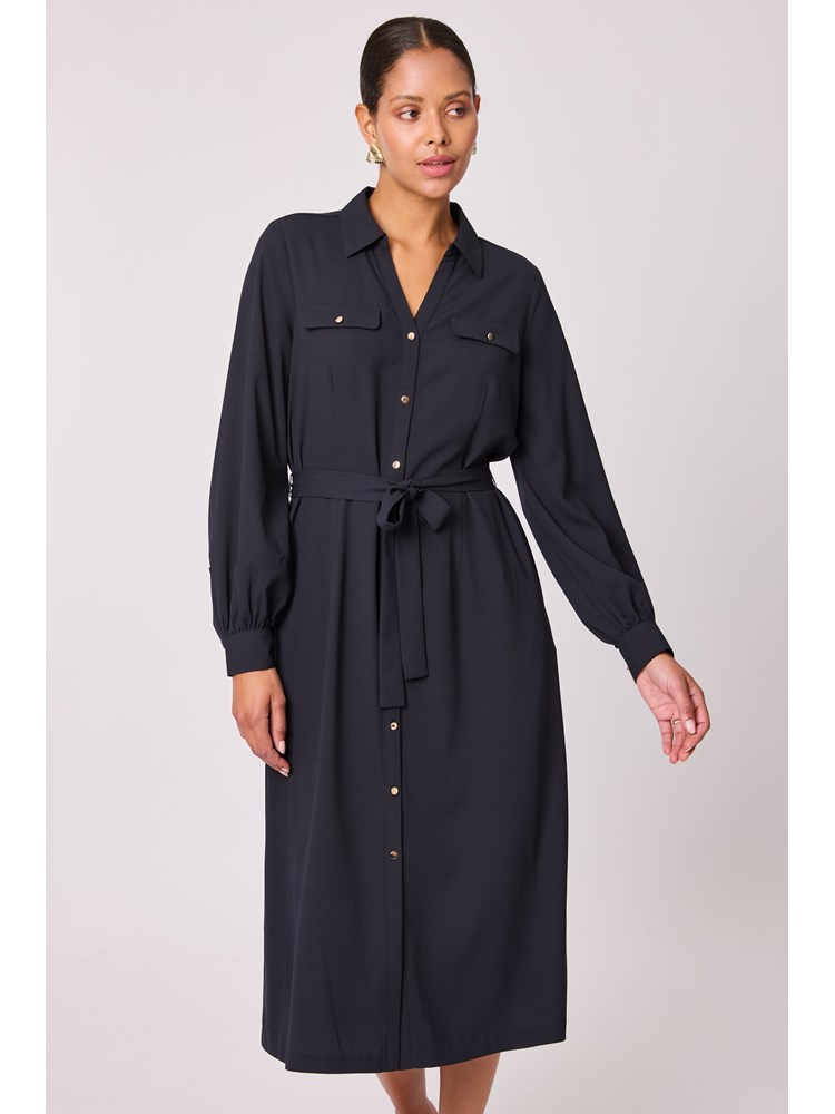 Tara skjortekjole 7512847_EM6-BLU-A25-Modell-Front_chn=vic_6118_Tara skjortekjole EM6_Tara skjortekjole EM6 7512847.jpg_Front