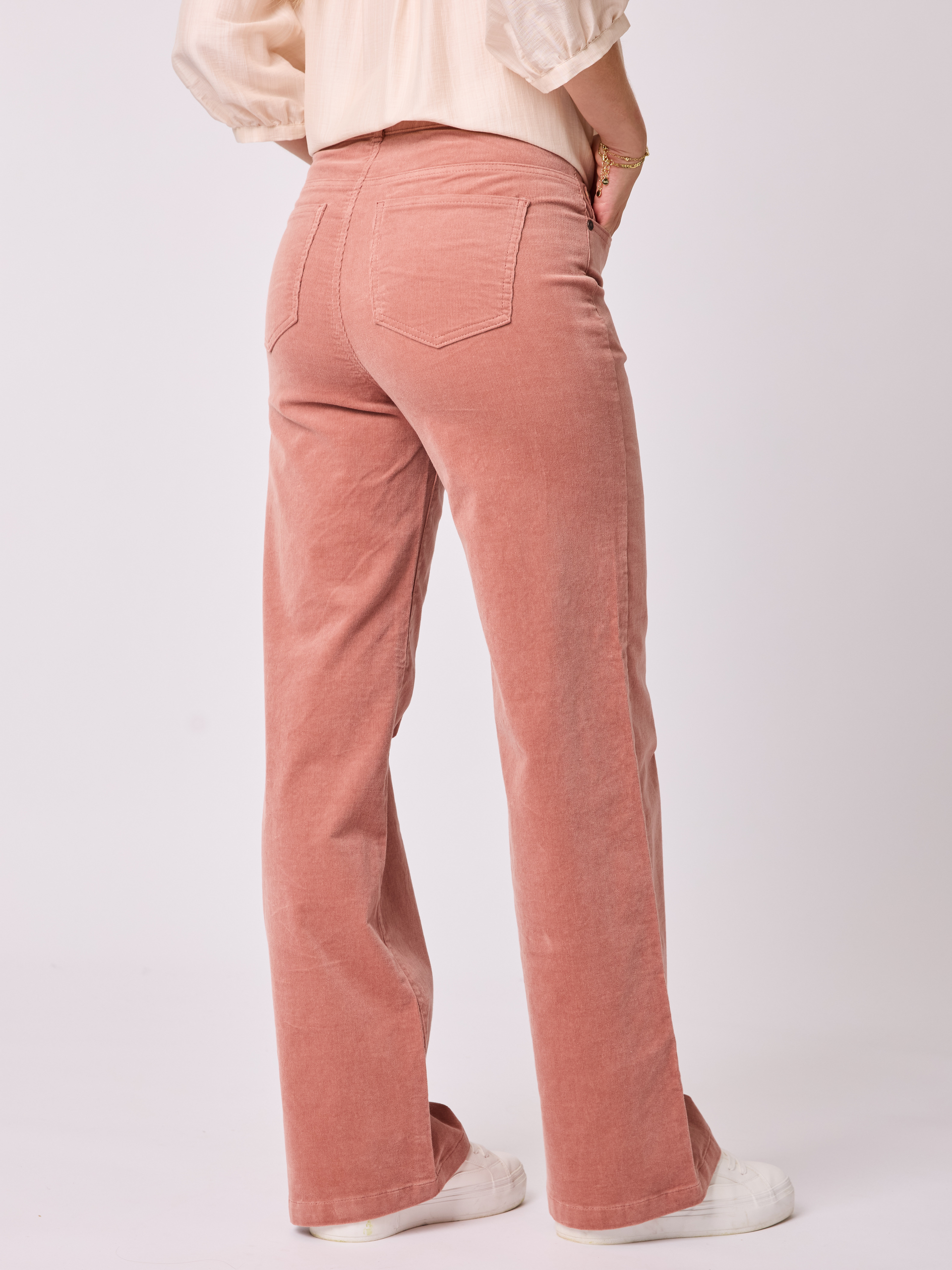 Wilma cord bukse Rose Smoke | VIC