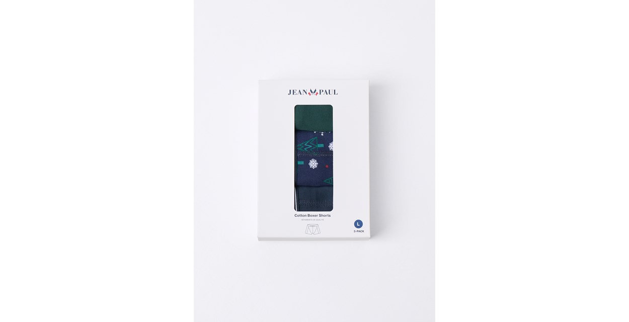 Alfred 3 pk boxer Rain Forest | VIC