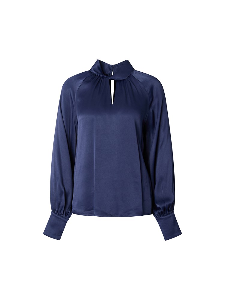 Gina bluse 7513559_EM6-BLU-W25-Front_420_Gina bluse EM6.jpg_Front||Front