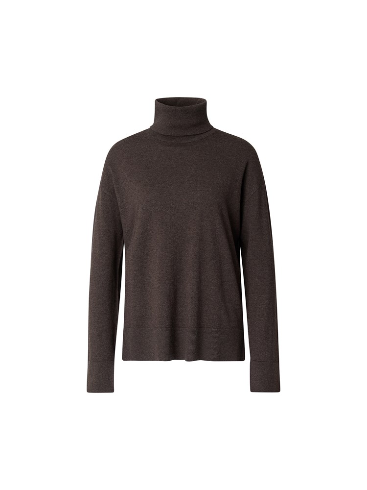 Helle høyhalset genser 7513570_AIF-MELL-W25-Front_2382.jpg_Front||Front