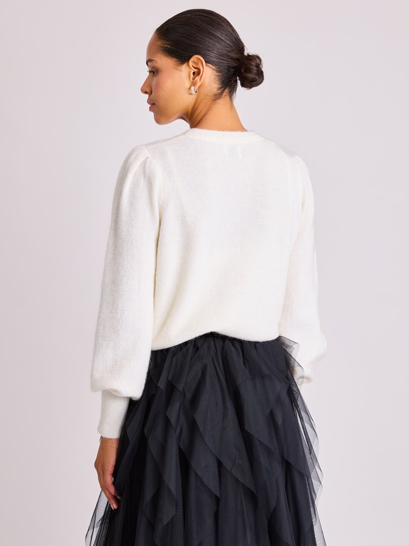 7513798 O79 7513798_O79-BLU-W25-Modell-Front_chn=vic_1896_Nicolina cardigan O79.jpg_Front||Front