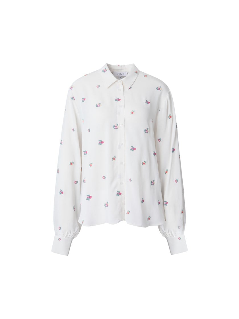 7514202 O79 7514202_O79-MELL-S26-Front_7337_Flora skjorte O79.jpg_Front||Front