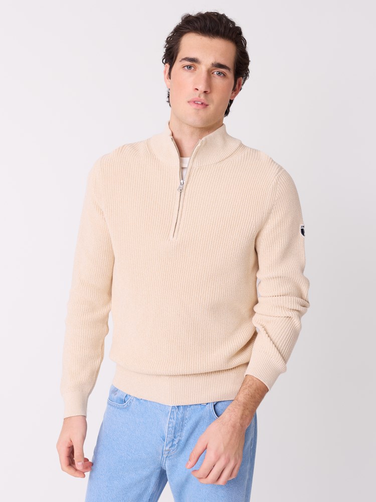 Simon zipneck 7514249_I2O-JEANPAUL-S26-Modell-Front_4622_Simon zipneck I2O_Simon zipneck I2O 7514249.jpg_Front||Front