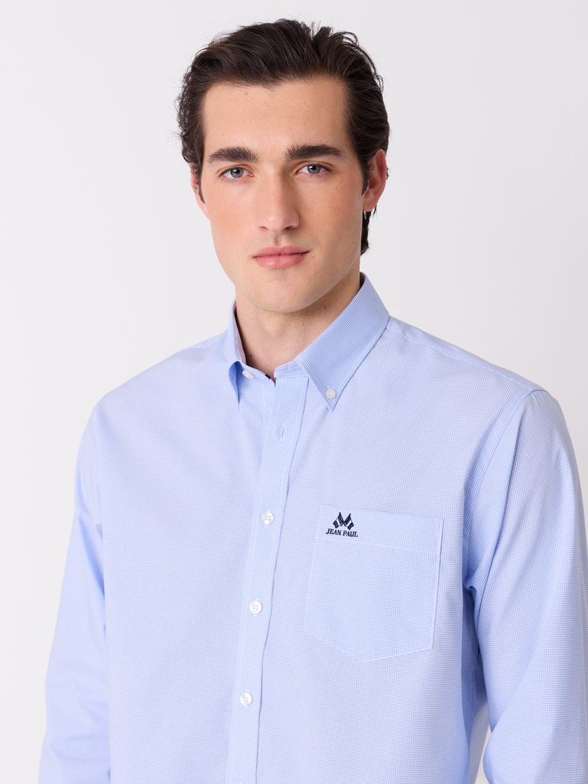 7514458 E9O 7514458_E9O-JEANPAUL-S26-Modell-Front_2207_Kendy skjorte - Classic fit E9O_Kendy skjorte - Classic fit E9O 7514458.jpg_Front||Front