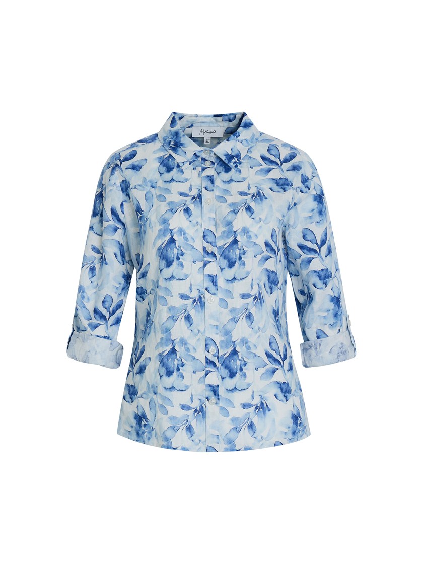 7514516 ECU 7514516_ECU-MELL-H26-Modell-Front_chn=vic_7375_Louise linskjorte ECU 7514516.jpg_Front||Front