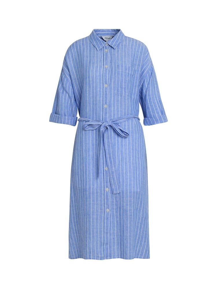 Louise linskjortekjole 7514564_MVV-MELL-H26-Front_6134_Louise linskjortekjole MVV.jpg_Front