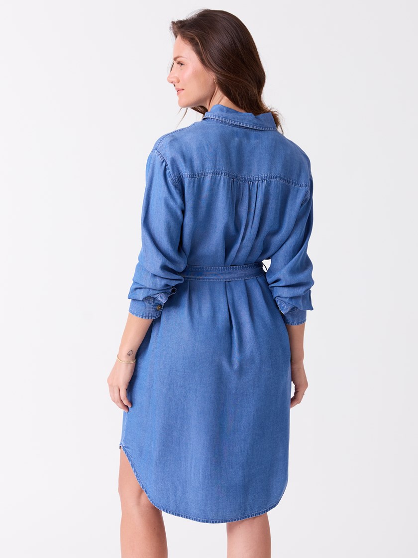 7514590 ECL 7514590_ECL-MELL-S26-Modell-Front_chn=vic_647_Ameli skjortekjole ECL_Ameli skjortekjole ECL 7514590.jpg_Front||Front