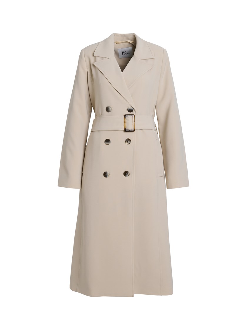7514600 I2N 7514600_I2N-BLU-S26-Front_8092_Lisa trenchcoat I2N_Lisa trenchcoat I2N 7514600.jpg_Front||Front
