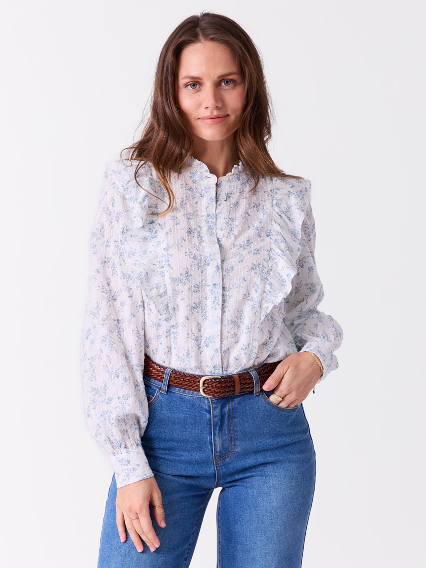 7514634 EPK 7514634_EPK-MELL-S26-Modell-Front_chn=vic_6387_Pippa bluse EPK_Pippa bluse EPK 7514634.jpg_Front||Front