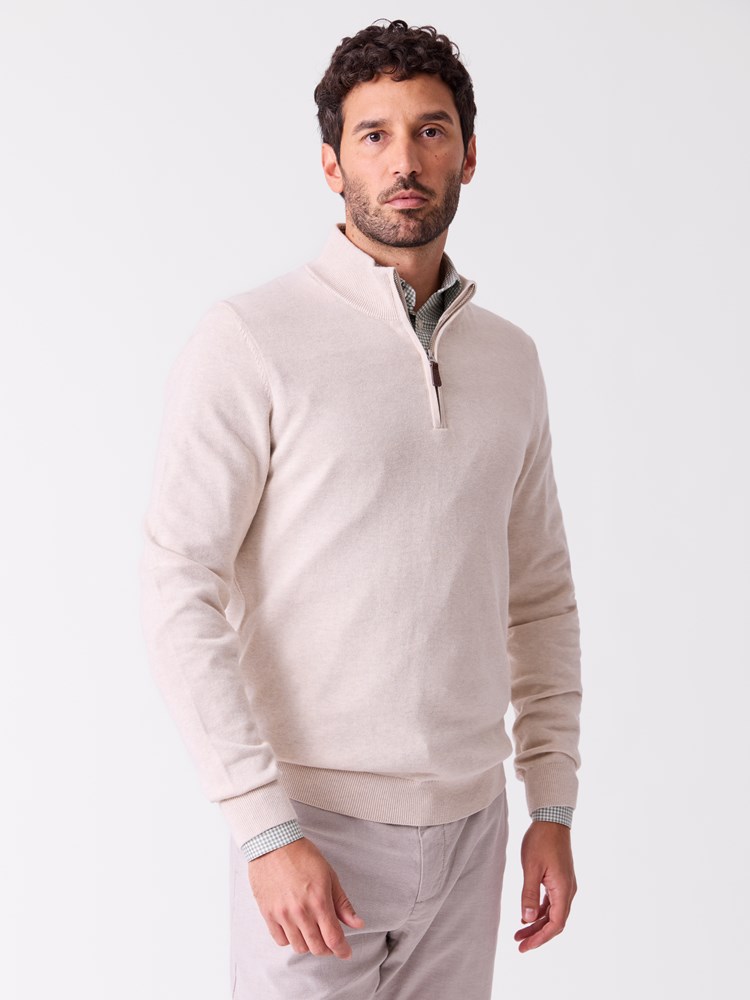Easton zip genser 7514833_IGA-VESB-S26-Modell-Front_chn=vic_4384_Easton zip genser IGA_Easton zip genser IGA 7514833.jpg_Front||Front