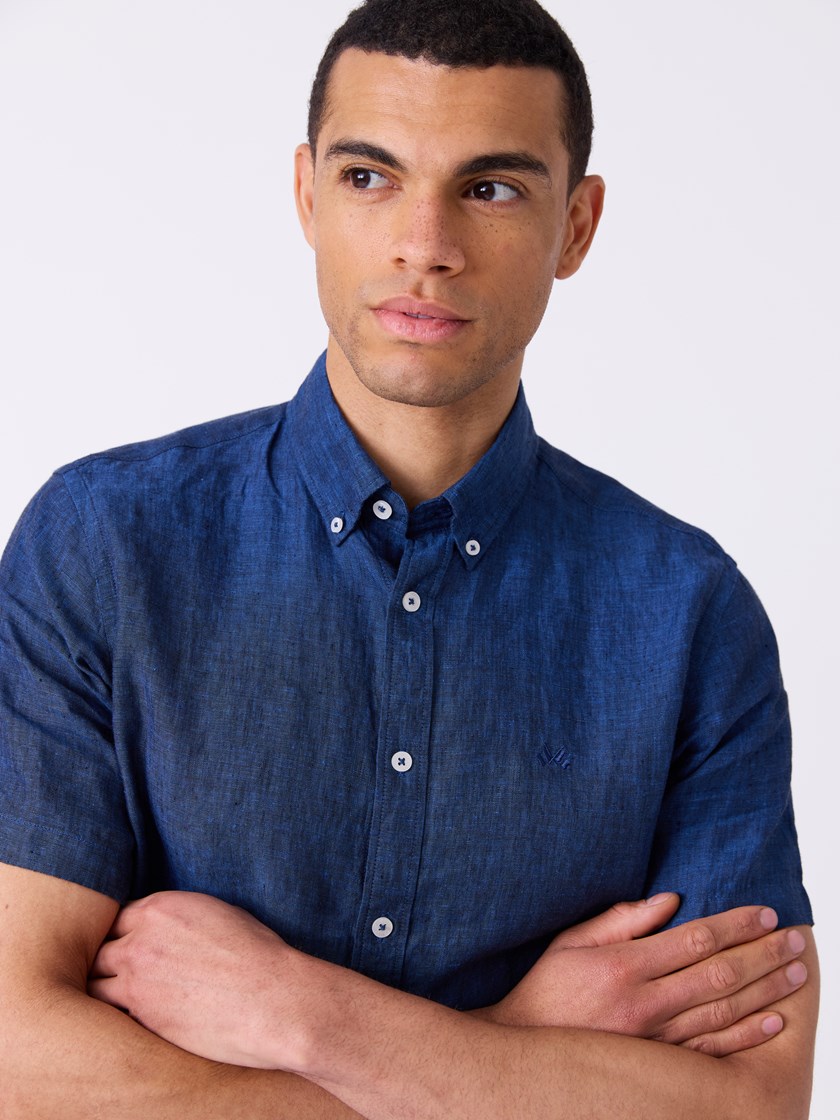 7515198 ENB 7515198_ENB-JEANPAUL-H26-Front_3160_Dillon linskjorte - Regular fit ENB_Dillon linskjorte - Regular fit ENB 7515198.jpg_Front||Front