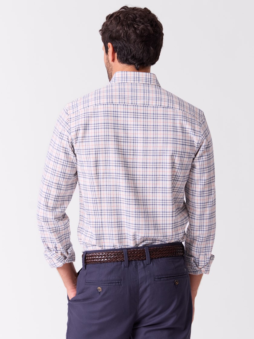 7515431 I2V 7515431_I2V-VESB-S26-Modell-Back_chn=vic_4698_Frederick rutete skjorte I2V_Frederick rutete skjorte I2V 7515431.jpg_Back||Back