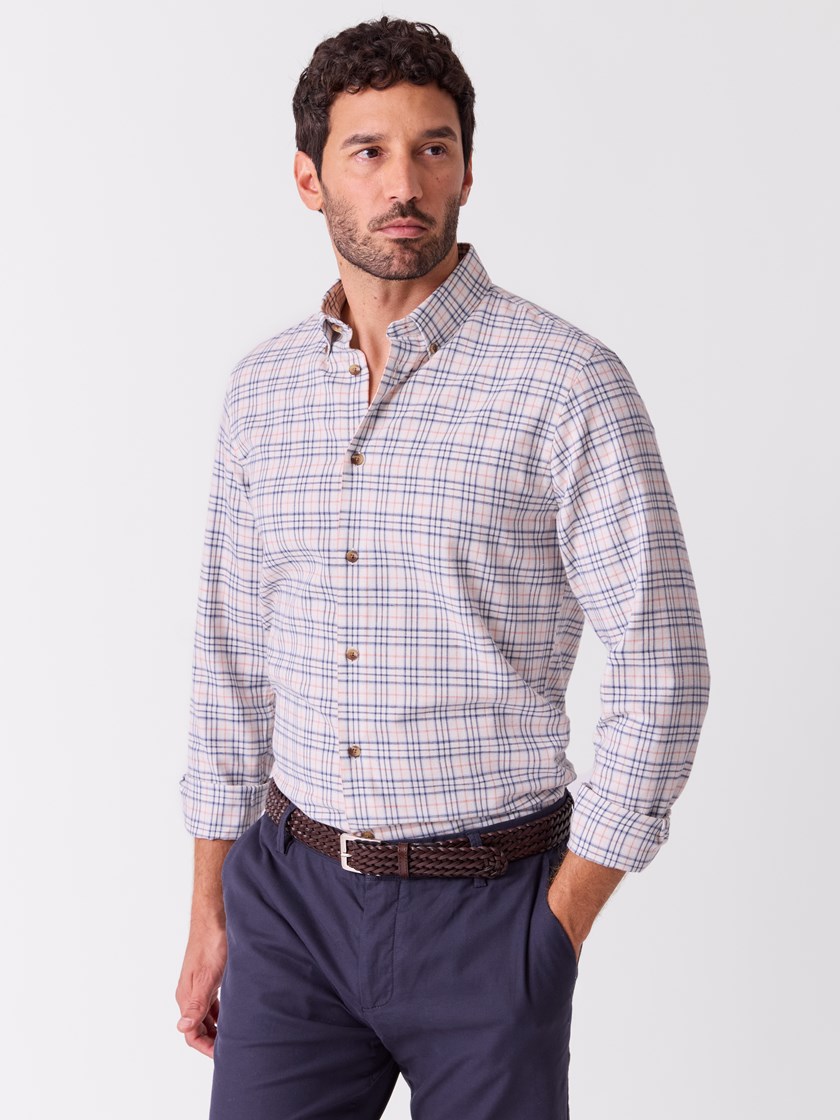 7515431 I2V 7515431_I2V-VESB-S26-Modell-Front_chn=vic_3228_Frederick rutete skjorte I2V_Frederick rutete skjorte I2V 7515431.jpg_Front||Front